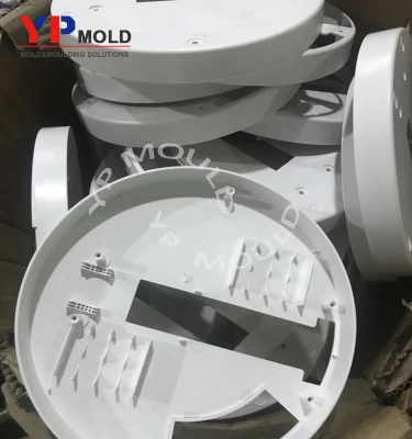 Molde de piezas de carcasa de caja de plástico con luz LED personalizada Yuyao